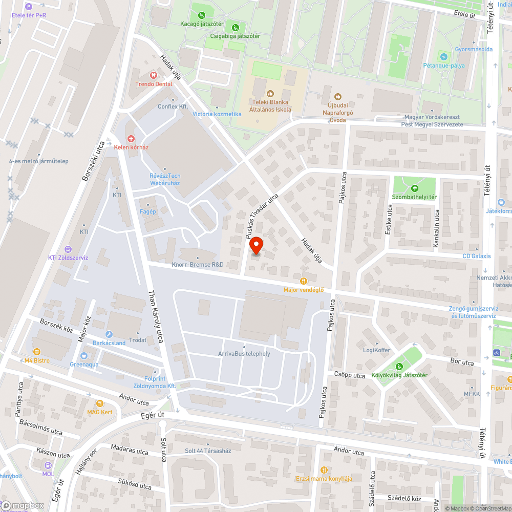 Leszakadt telekommunikációs doboz bejelentés helye