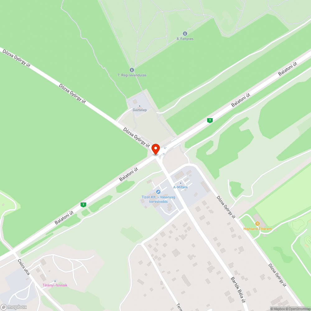 Kikerülhetetlen kátyúk bejelentés helye