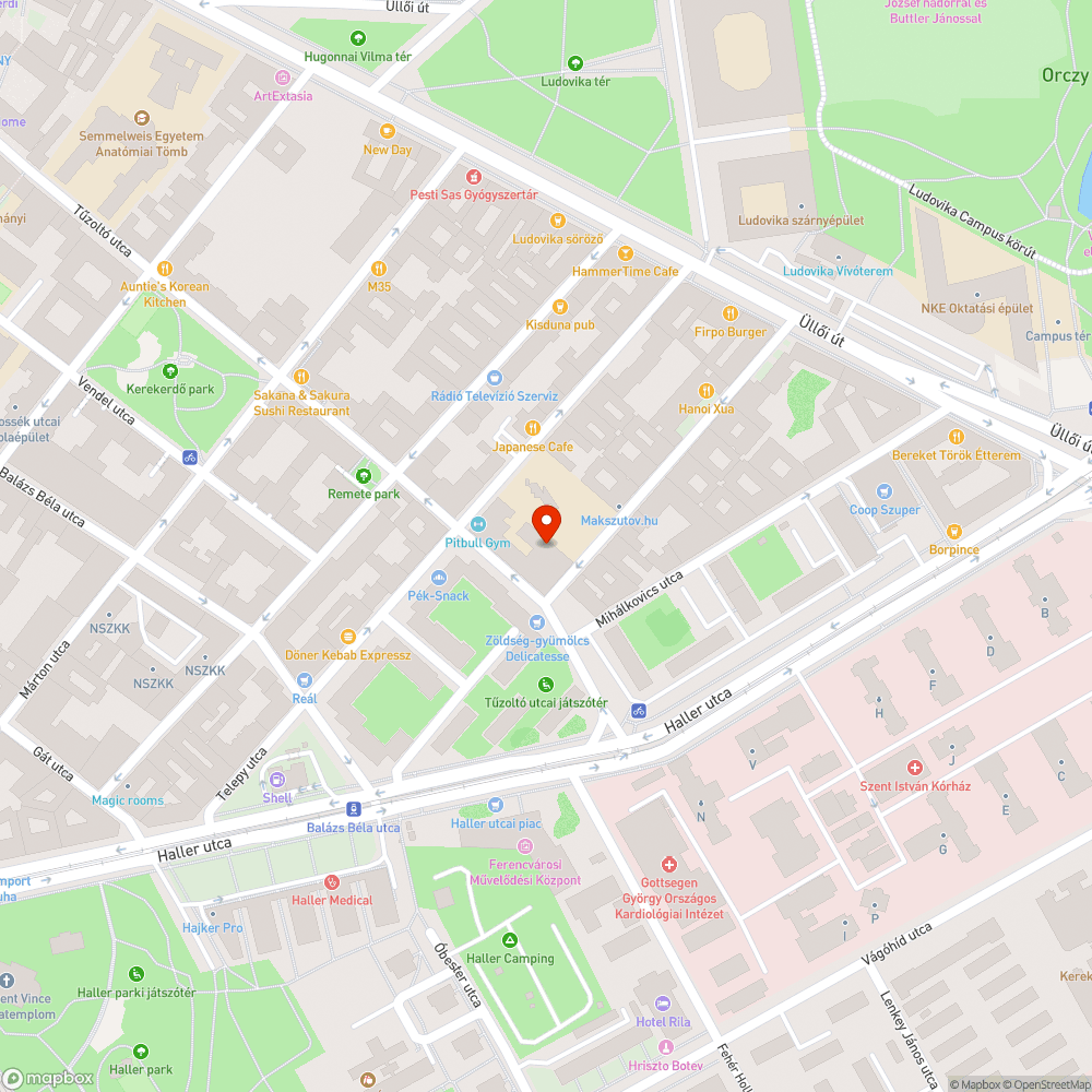 Szakadt magyar zászló bejelentés helye