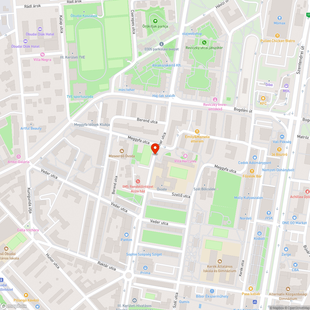 Új forgalomlassító - eltűnt gyalogátkelő bejelentés helye