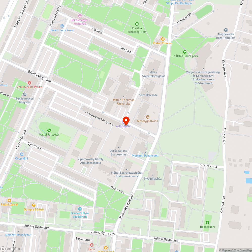 Zöldhulladék bejelentés helye