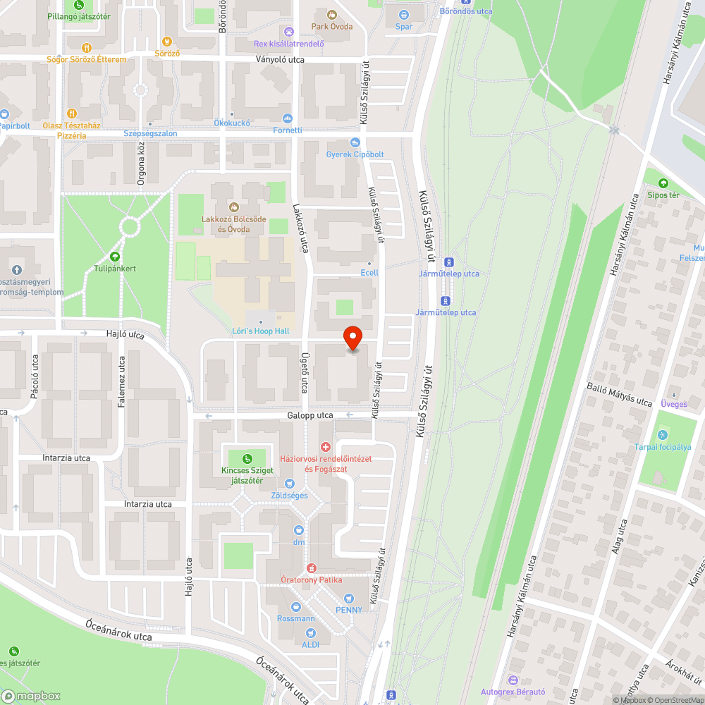 kiszáradt akácfa bejelentés helye