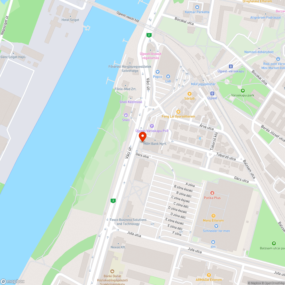 Kiszáradt kőrisfa bejelentés helye