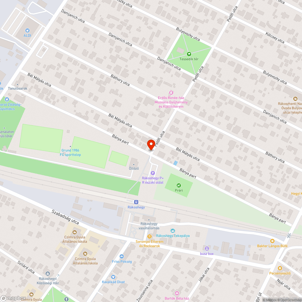 Graffitis tábla bejelentés helye