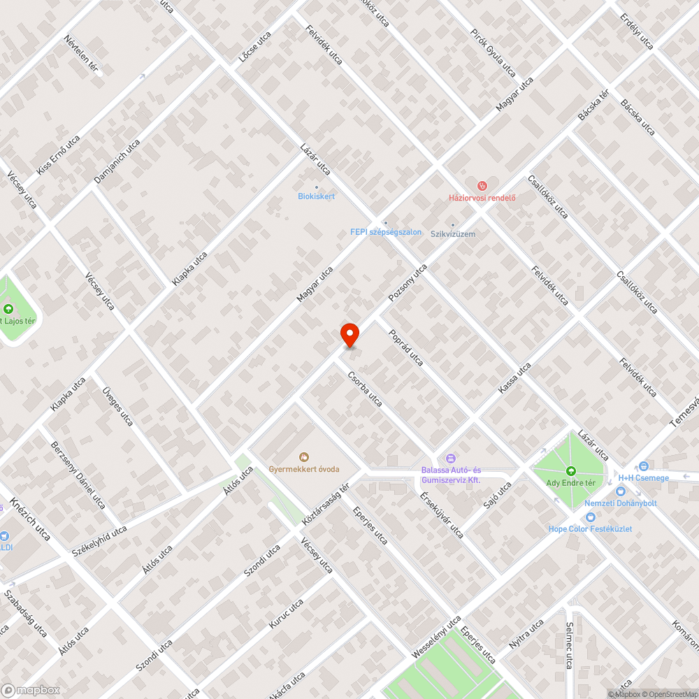 Megmetszendő fa bejelentés helye