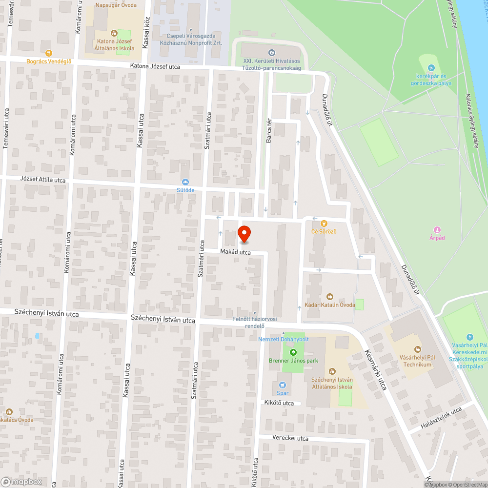 Gazdátlan autó bejelentés helye