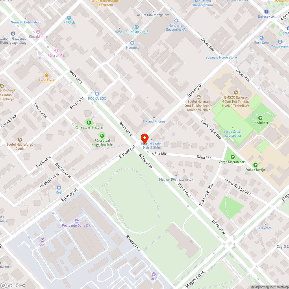 Kiszáradt fa bejelentés helye