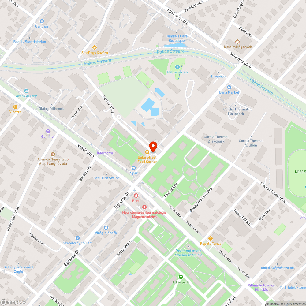 Kiszáradt fa bejelentés helye