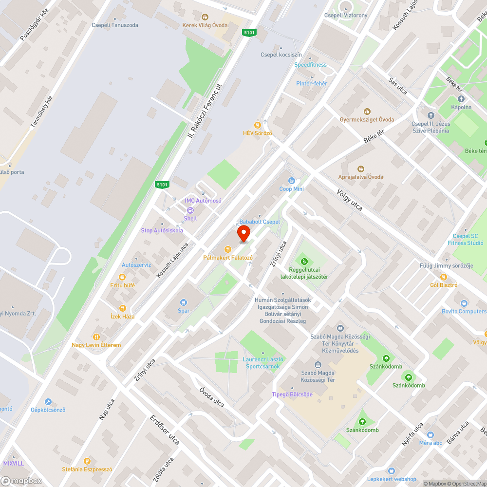 Kiszáradt, elpusztult fa bejelentés helye