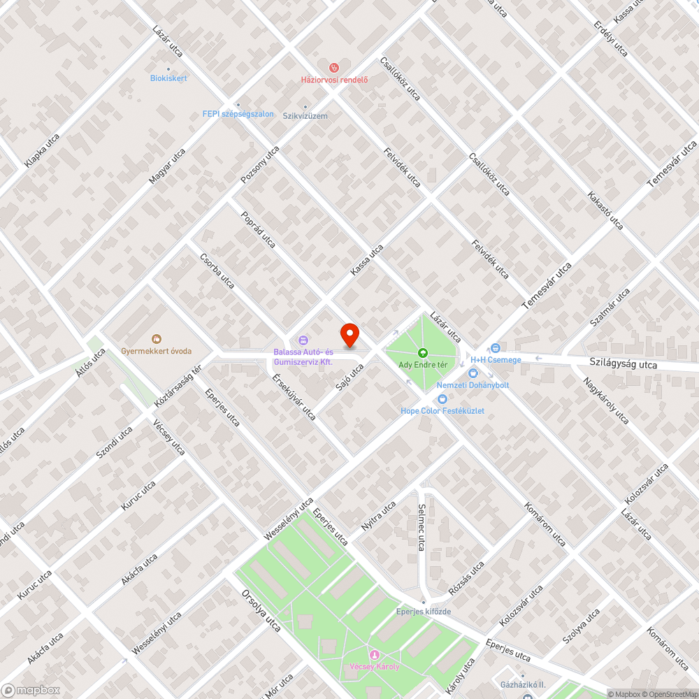 Megbarnult tábla bejelentés helye