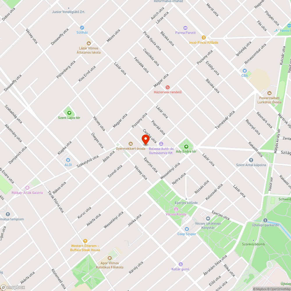 Porladó aknafedél bejelentés helye