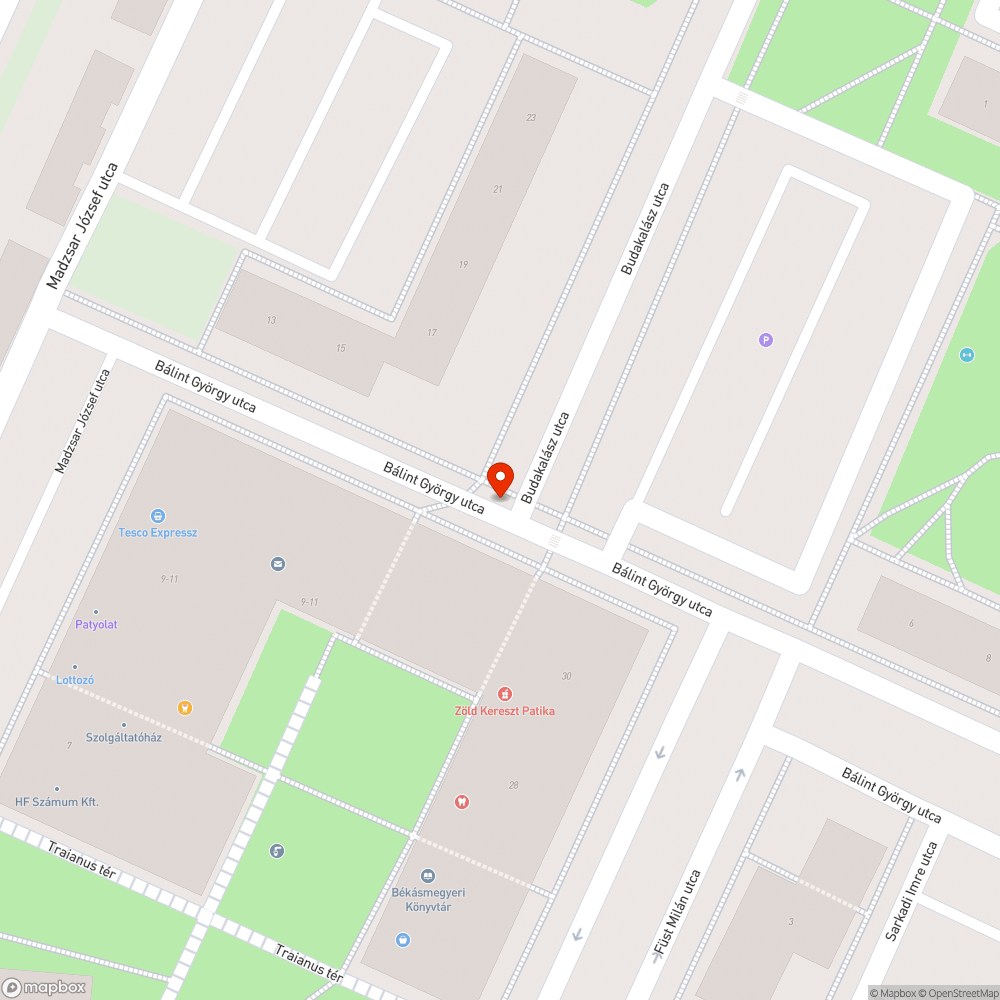 Eldugult víznyelő bejelentés helye