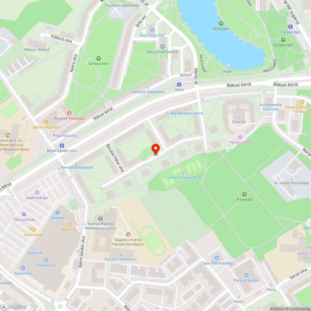 Eltűnt kuka bejelentés helye