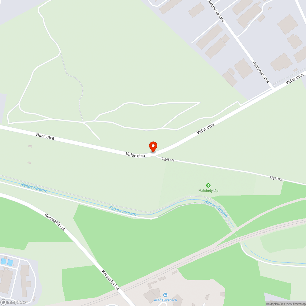 Az út megépült, a szemét ottmaradt bejelentés helye