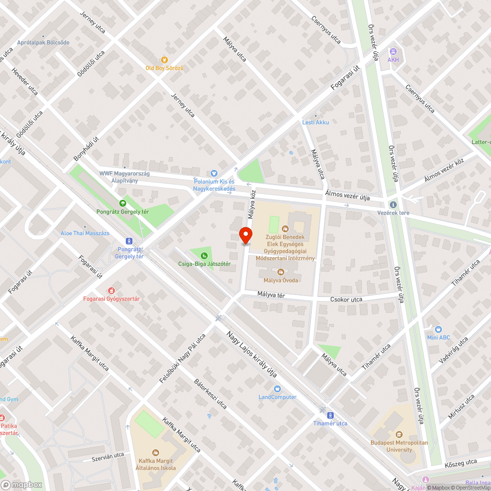 A csatornába nem jut el az esővíz bejelentés helye