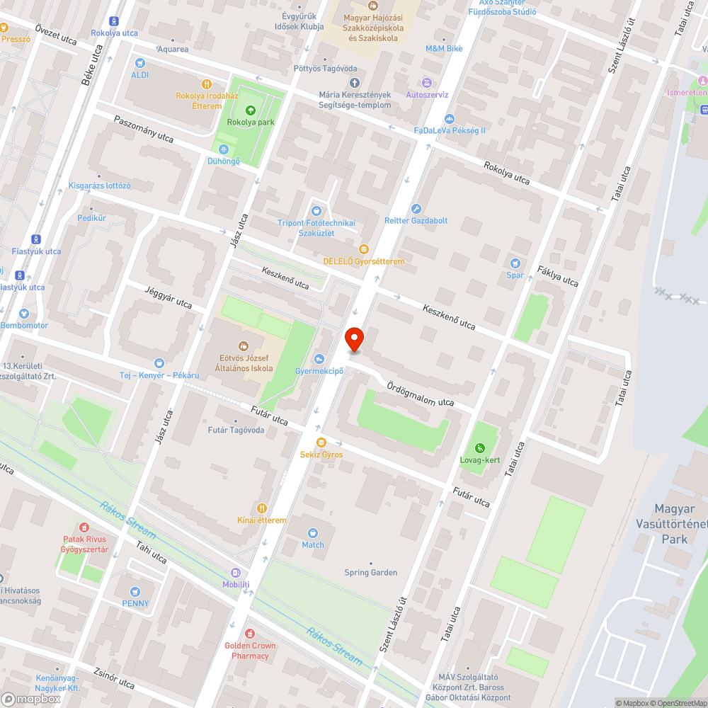 Kiszáradt facsemete bejelentés helye