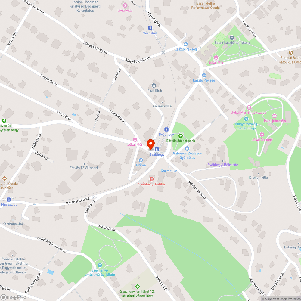 Hiányzó zebra bejelentés helye