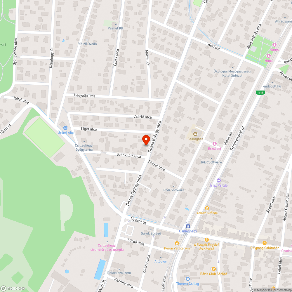 Használhatatlanra romlott járda nagyforgalmú út mellet bejelentés helye