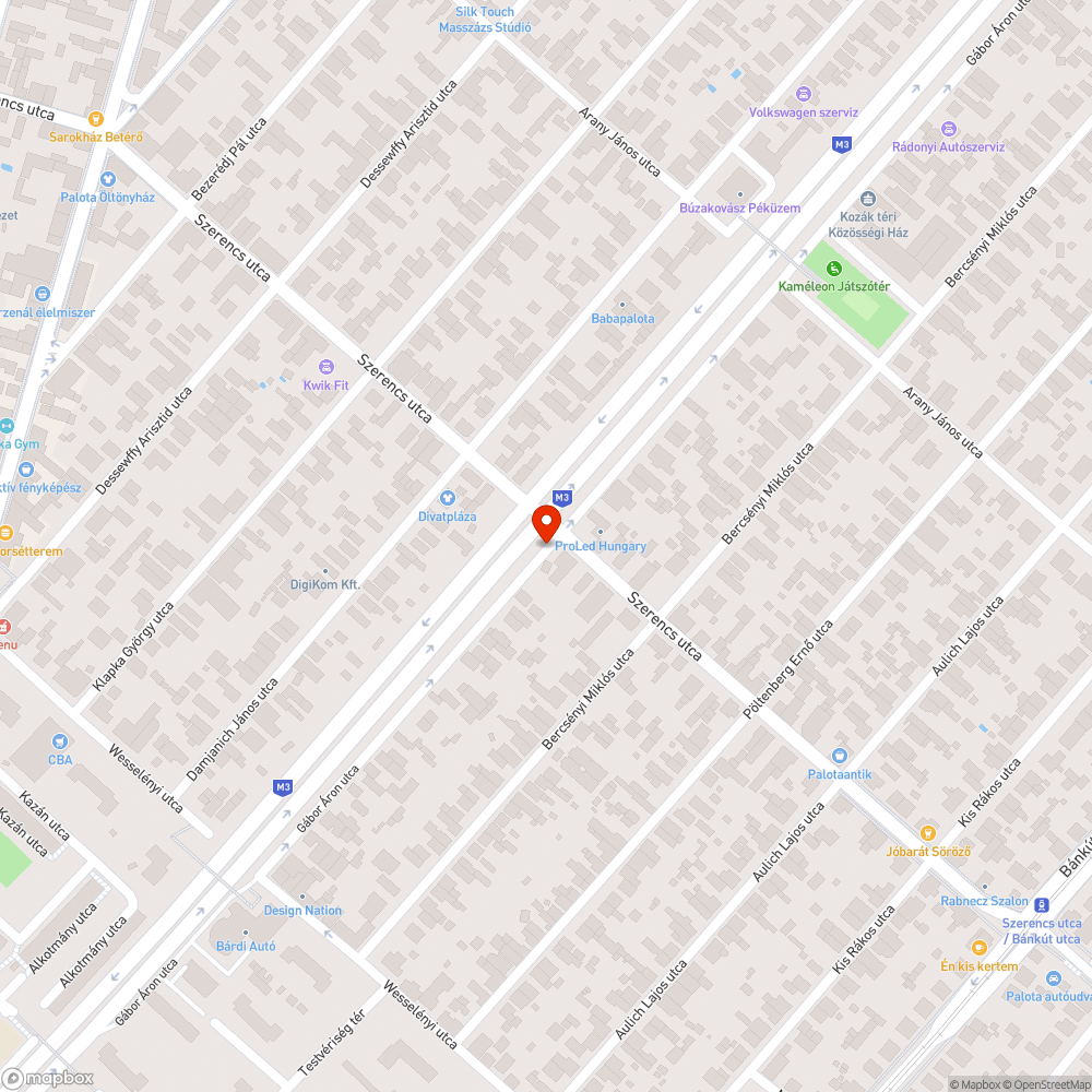 Nem látható haladási irány tábla bejelentés helye