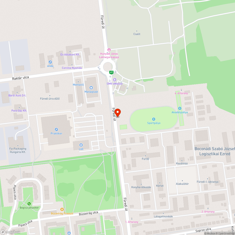 Hiányos menetrend bejelentés helye