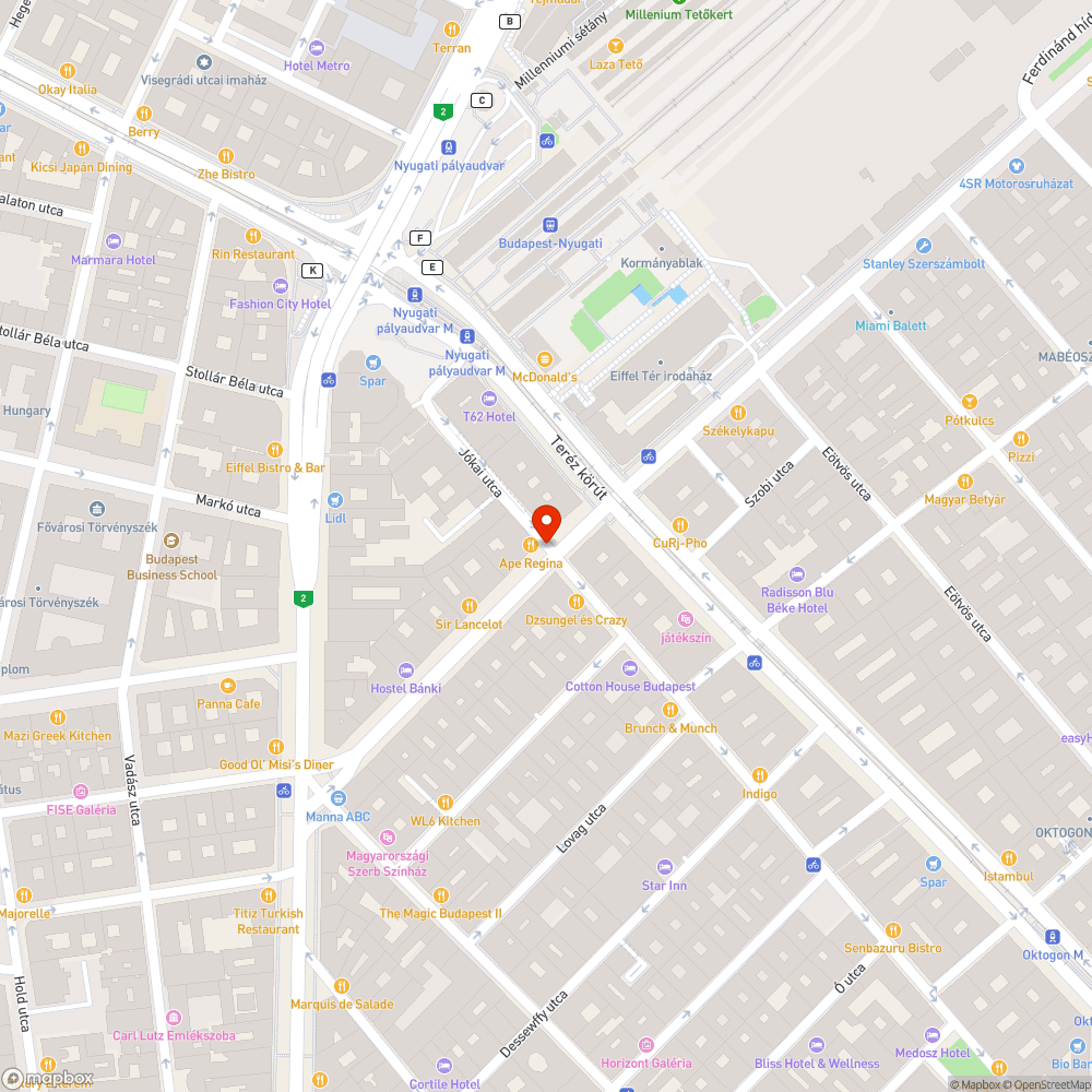 Roncs bejelentés helye