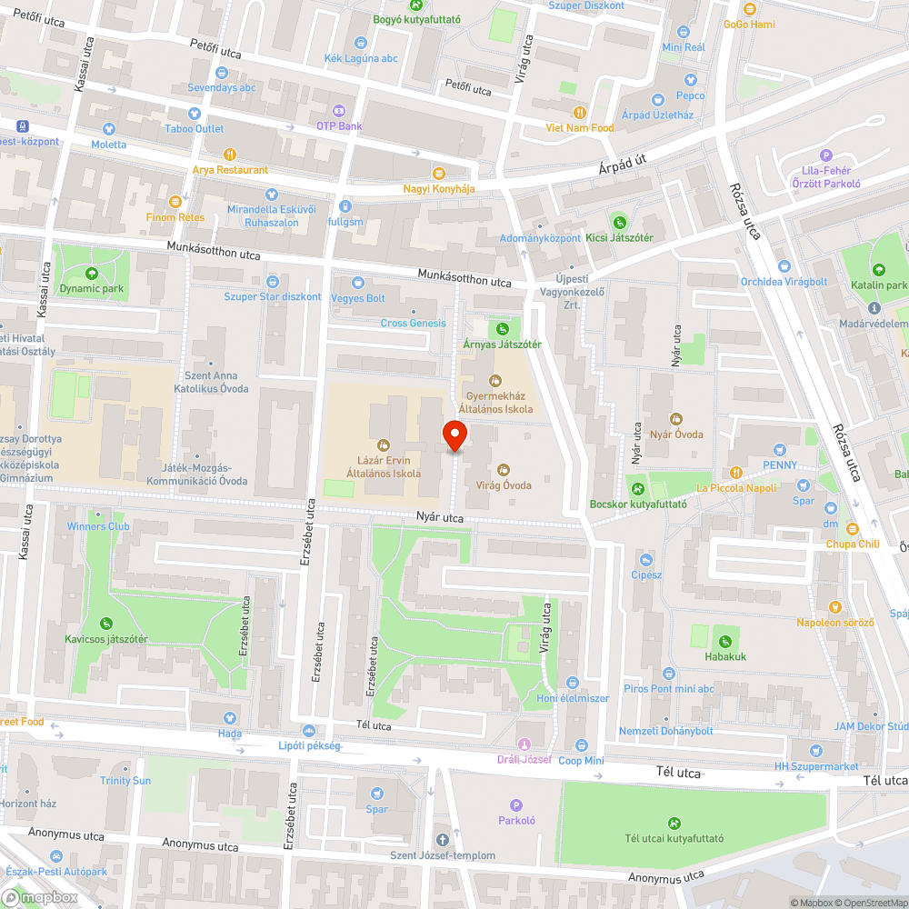 Tűzcsap ereszt bejelentés helye