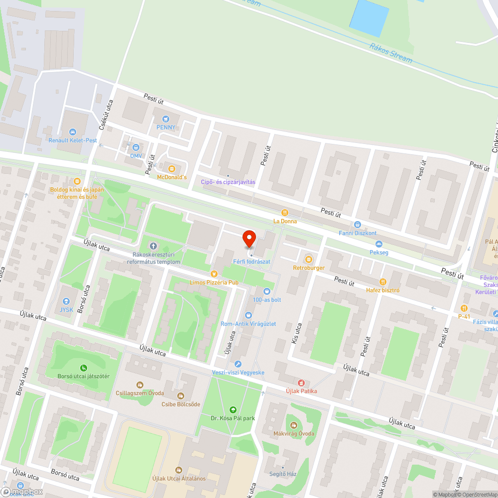 Járhatatlan út kátyúk miatt bejelentés helye