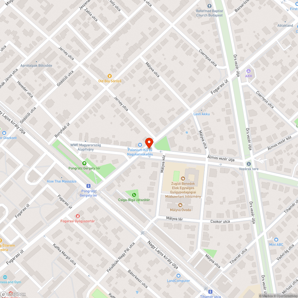 Forgalmi rend megerősítése bejelentés helye