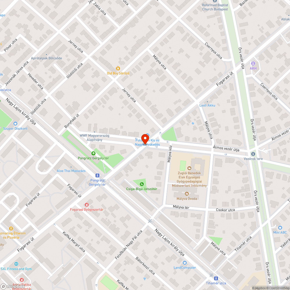 Elfordult táblák bejelentés helye