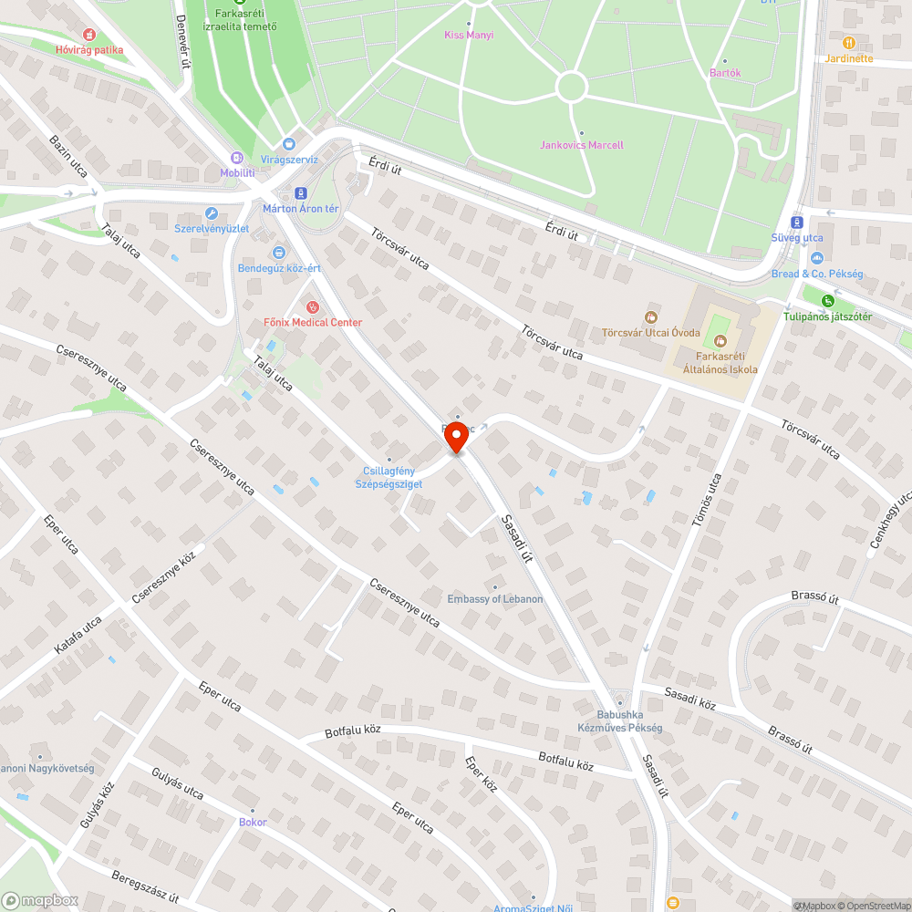 Sérült járda bejelentés helye