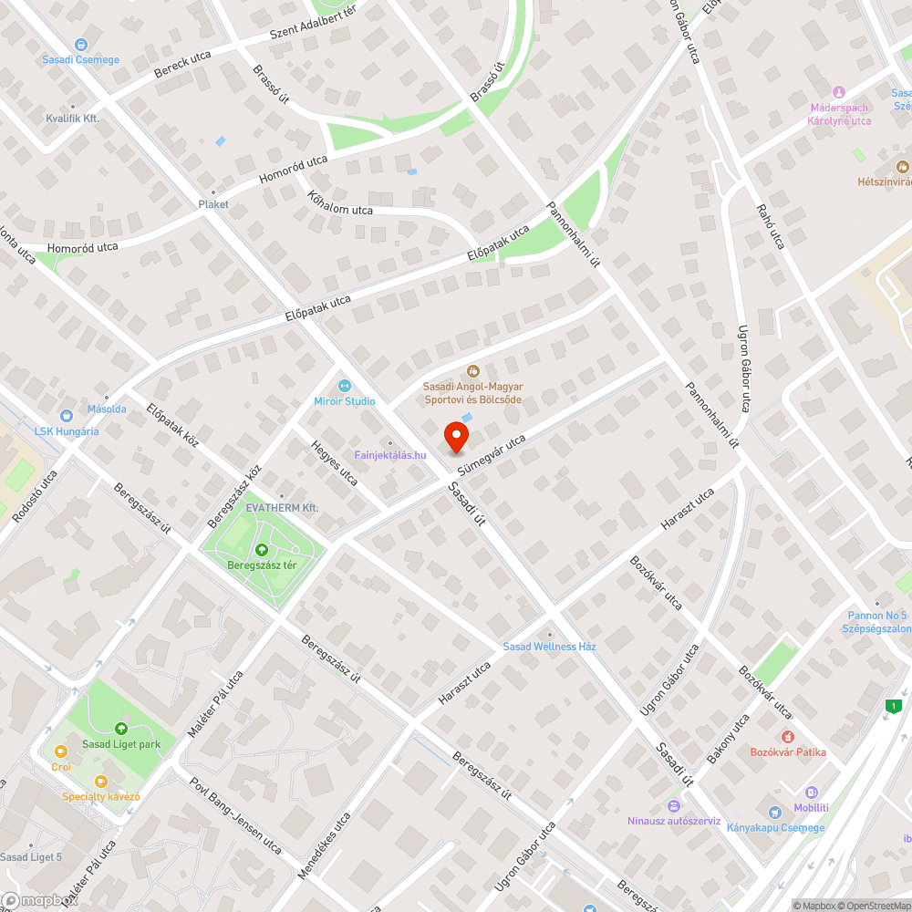 Megsüllyedt fedlappár bejelentés helye