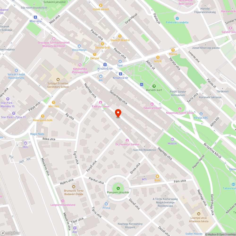 Burkolat törés,  járda süllyedés bejelentés helye