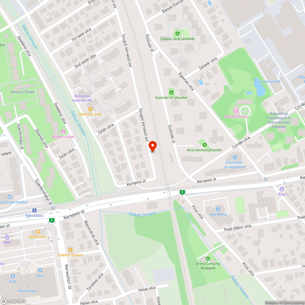 Illegális szemét bejelentés helye