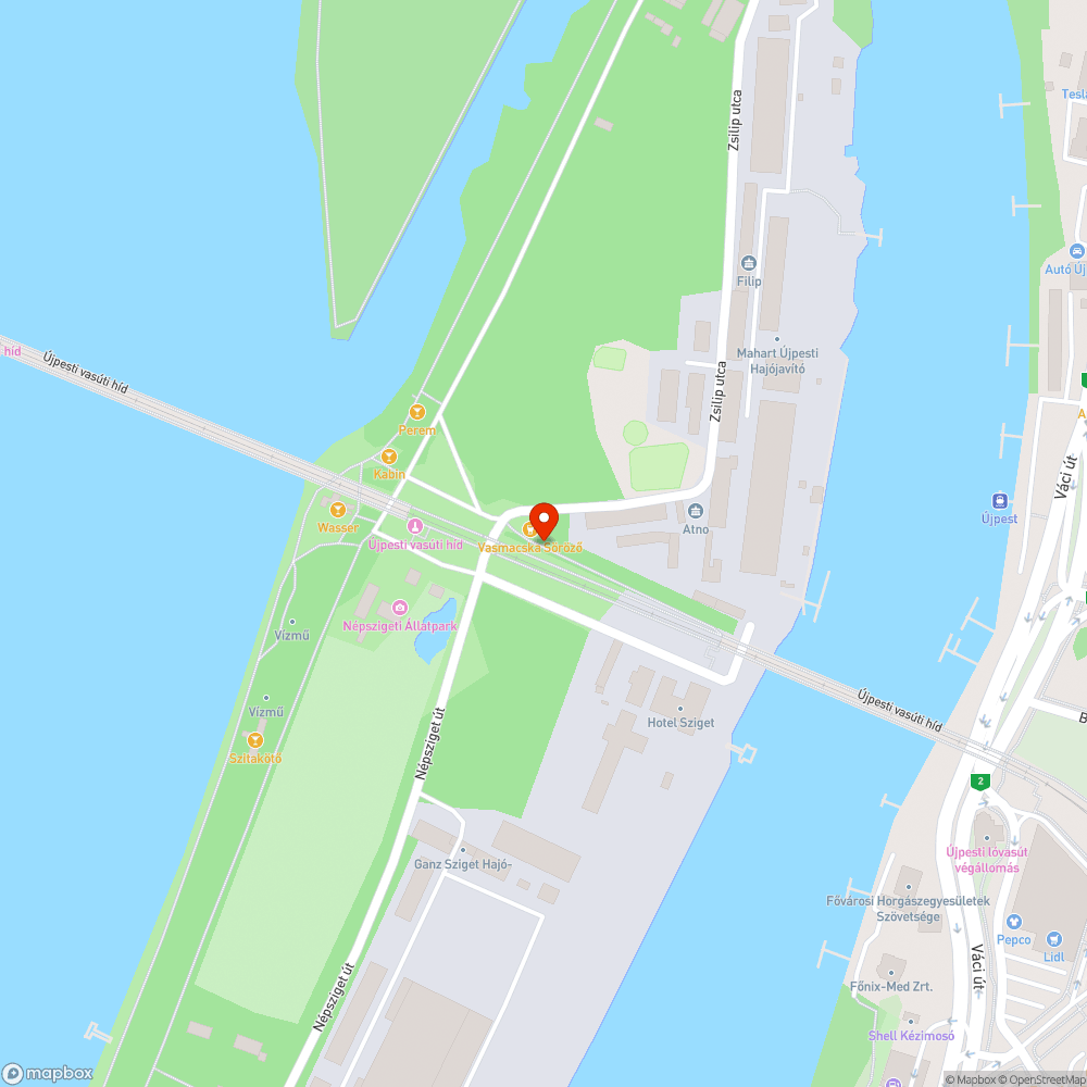 Bokrokkal, növényzettel benőtt járda fent a vasúti hídon bejelentés helye