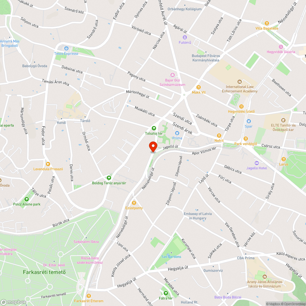 Megdőlt közlekedési tábla bejelentés helye