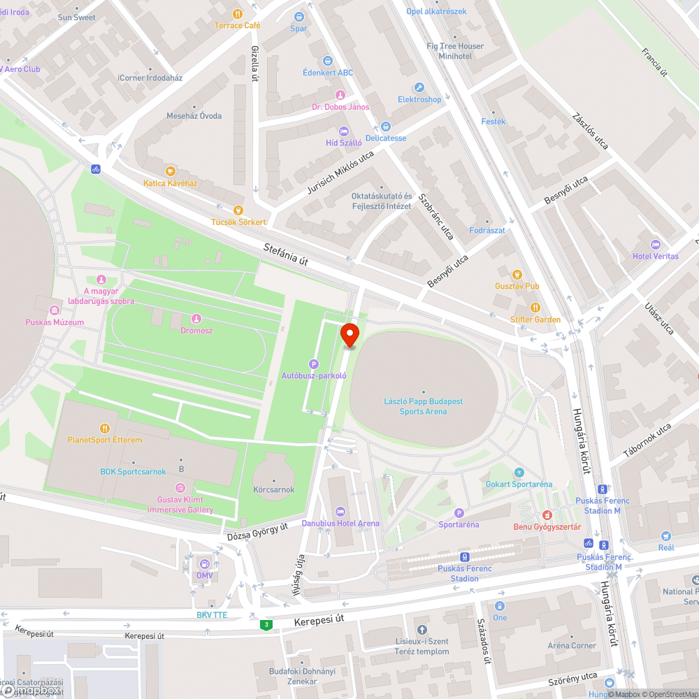 Gazos terület bejelentés helye