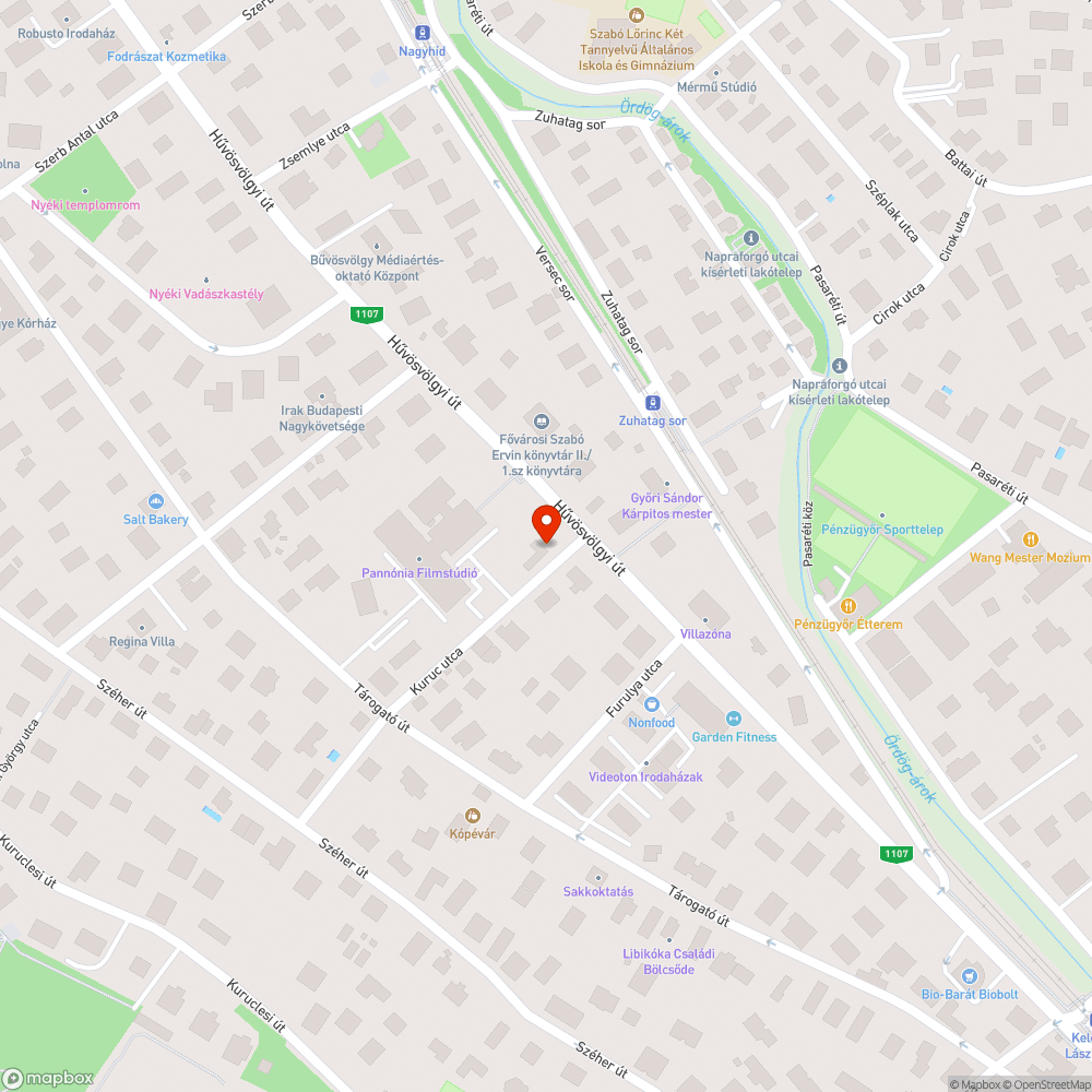 Kidőlt fa bejelentés helye