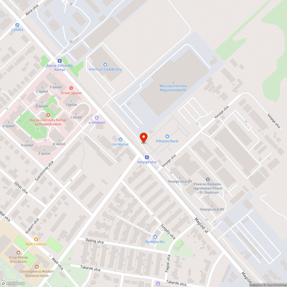 Rozsdás környezetét elrónditó elektromos oszlopok bejelentés helye