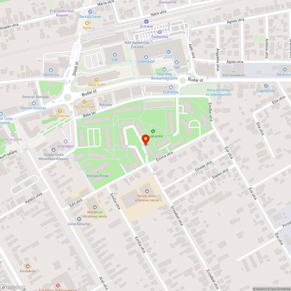 Forgalomból kivont VW Golf a lakótelepen bejelentés helye