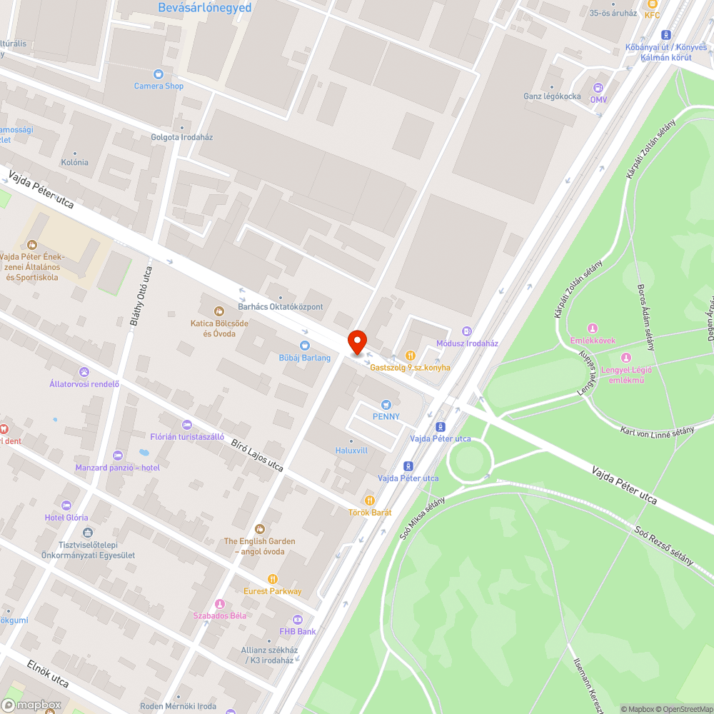 Veszélyes csonk a megállóban bejelentés helye