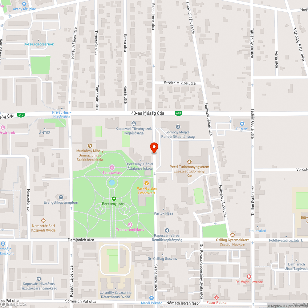 Eldugult csatorna bejelentés helye