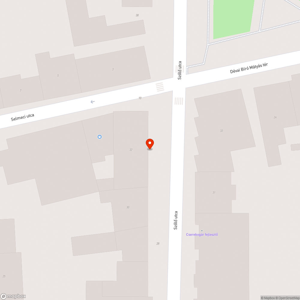 Hiányzó utcanévtábla pótlása bejelentés helye