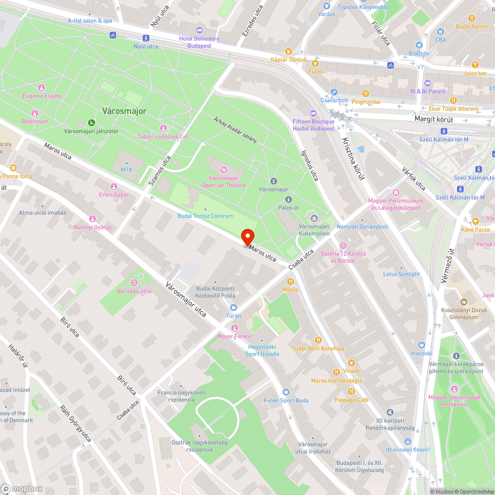 Ürülék bejelentés helye