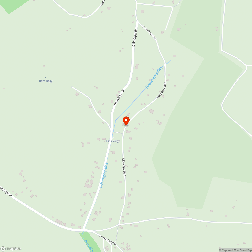 Kátyú a bekötőúton. bejelentés helye