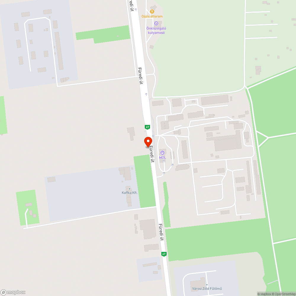 Megállóhelyek kezelése és karbantartása bejelentés helye