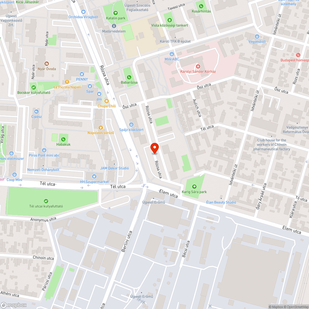 Elkopott parkoló felfestések bejelentés helye