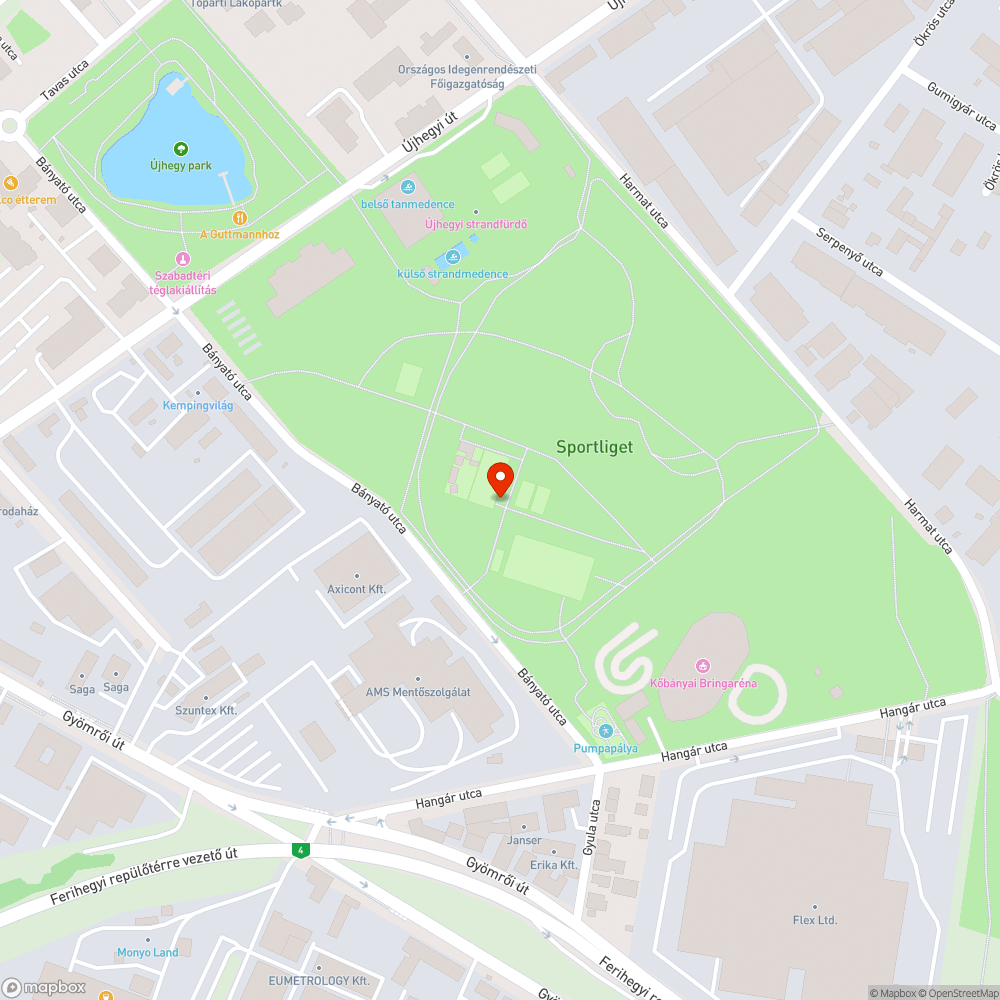 Szivárgó ivókút bejelentés helye