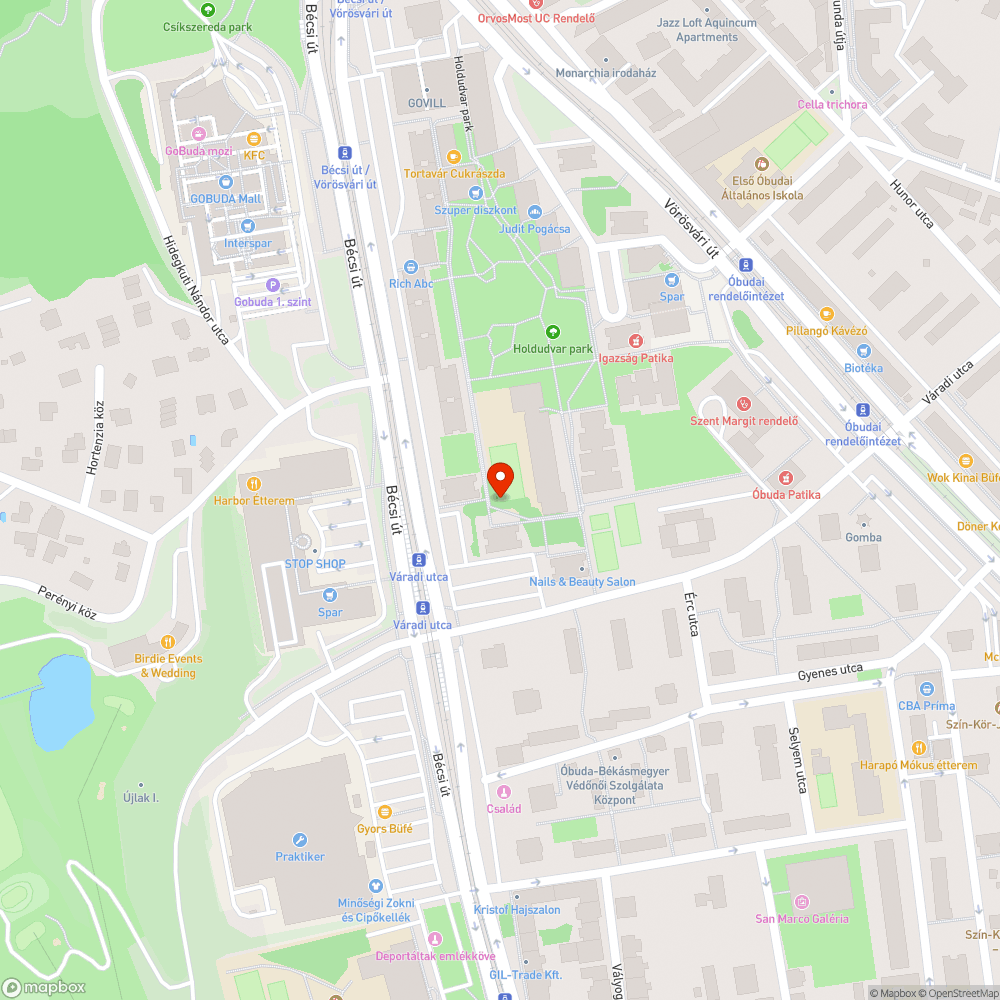 Zöldhulladék az esőkert mellett bejelentés helye