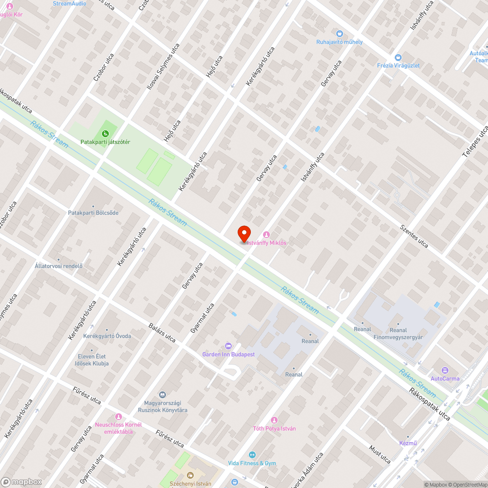 Kizöldült a híd bejelentés helye