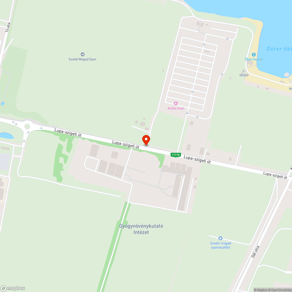 Kerékpársávba belógó veszélyes dőlt-poller bejelentés helye